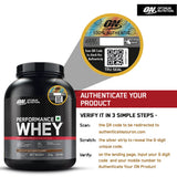Optimum Nutrition (ON) Performance Whey Protein Powder, 4.4 Lbs