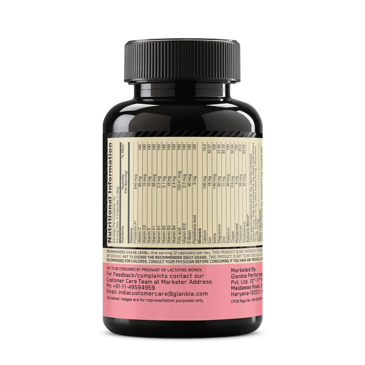 Optimum Nutrition (ON) Opti-Women Multivitamin Plus for Women | 60 Capsules
