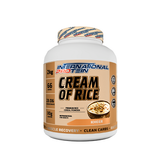 International Protein Cream of Rice | Premium Rice Cereal Powder | Easy Digesting Clean Carbohydrate | 2kg (66 Servings)