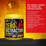 Gayor Essentials Zero Distraction Pre-Workout Powder 169g | 200mg Caffeine | 6g Citrulline