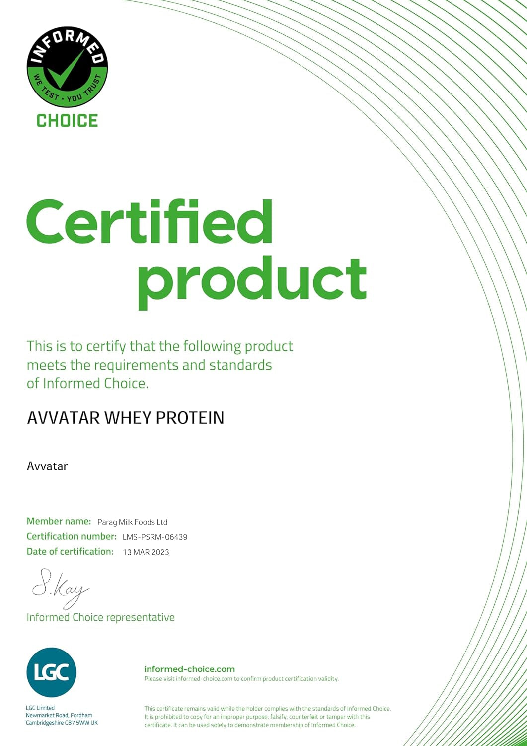 Avvatar Whey Protein Powder - 4 Kg - Nutristar