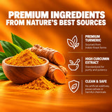 Vlado's Himalayan Organics, Curcumin with Biopiperine, 1500mg - 90 Veg Tablets