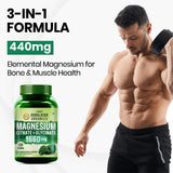 Vlado's Himalayan Organics, Magnesium Complex Citrate Glycinate Oxide, 1660mg - 120 Veg Tablets