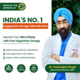 Vlado's Himalayan Organics, Vegan Omega 3, DHA 1120mg - 60 Veg Capsules