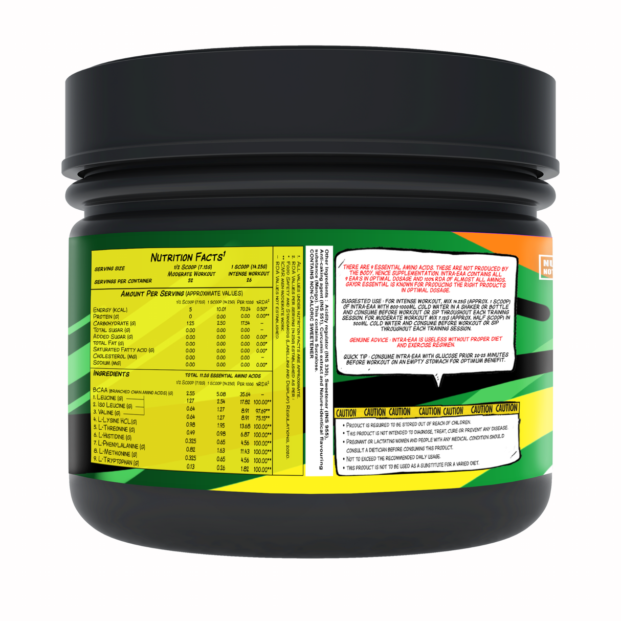 Gayor Essentials EAA & BCAA Powder 351g | Essential & Branched Chain Amino Acids