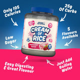 Applied Nutrition Cream of Rice | 25g Carbs | 2kg (67 Servings)