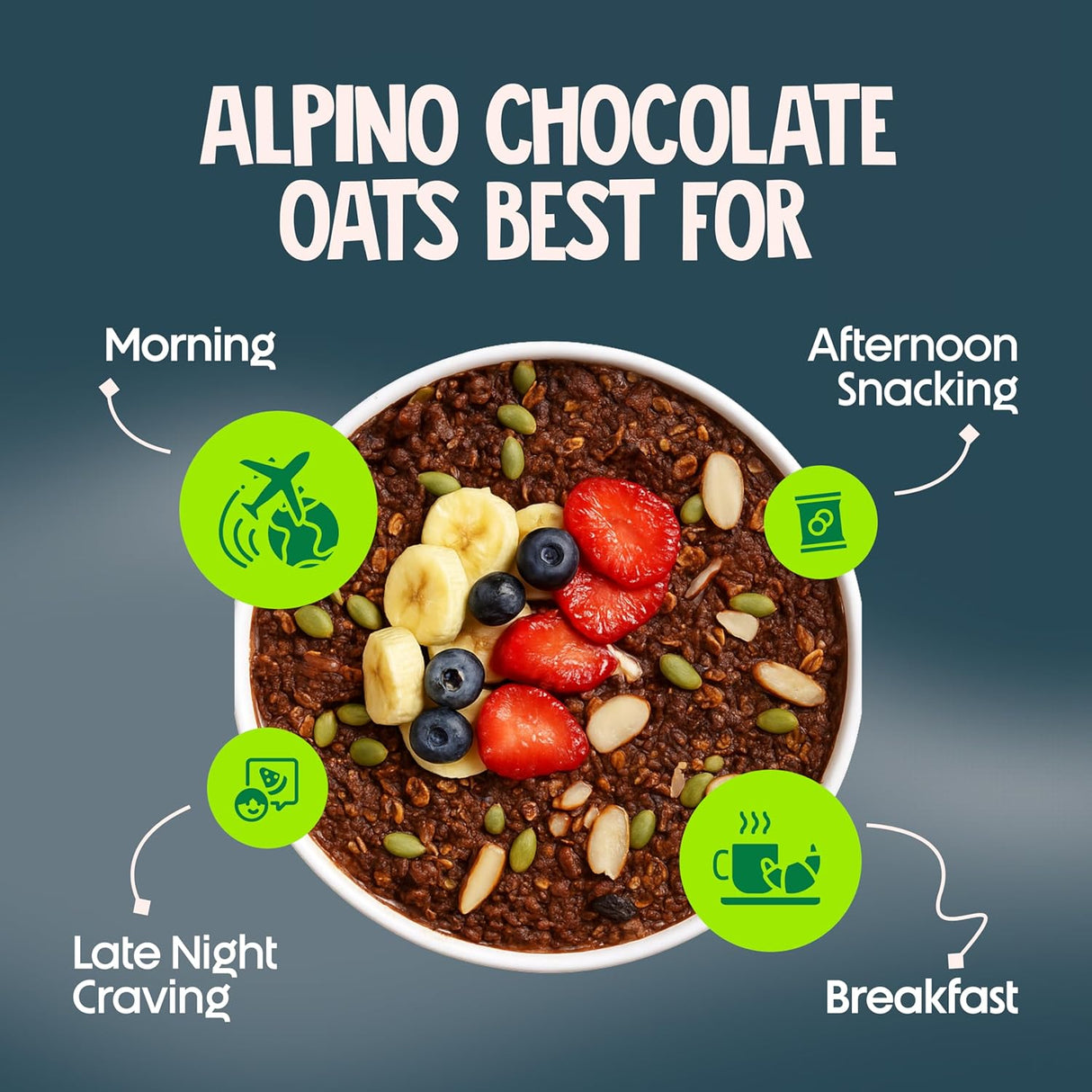 Alpino High Protein Super Oats - 1 Kg