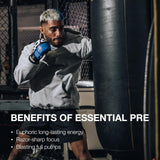 RAW Essential Pre-Workout Powder | Caffeine, L-Citrulline, L-Tyrosine & Beta-Alanine