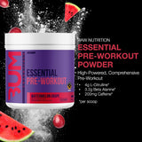 RAW Essential Pre-Workout Powder | Caffeine, L-Citrulline, L-Tyrosine & Beta-Alanine