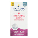 Nordic Naturals Prenatal DHA | 830mg Omega-3 Fish Oil | 400 IU Vitamin D3 | 180 Softgels