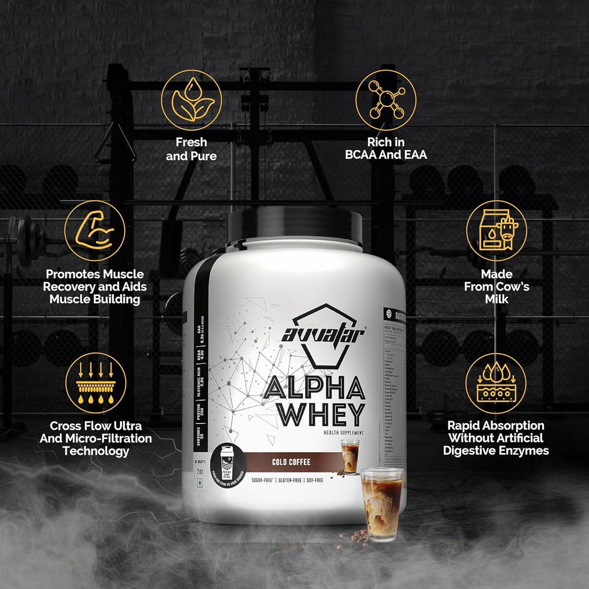 Avvatar Alpha Whey Protein 2 Kg