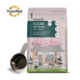TrueBasics Clean Whey Protein Powder Isolate & Concentrate Blend (1 Kg) | 25g Protein | Trustified Gold Certified