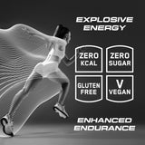 Applied Nutrition ABE Pre-Workout RTD | Sugar-Free Carbonated Drink | 330ml x 12