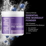 RAW Essential Pre-Workout Powder | Caffeine, L-Citrulline, L-Tyrosine & Beta-Alanine