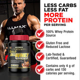 Allmax Gold Allwhey Premium Whey Protein Powder 5lb | 24g Protein | 71 Servings