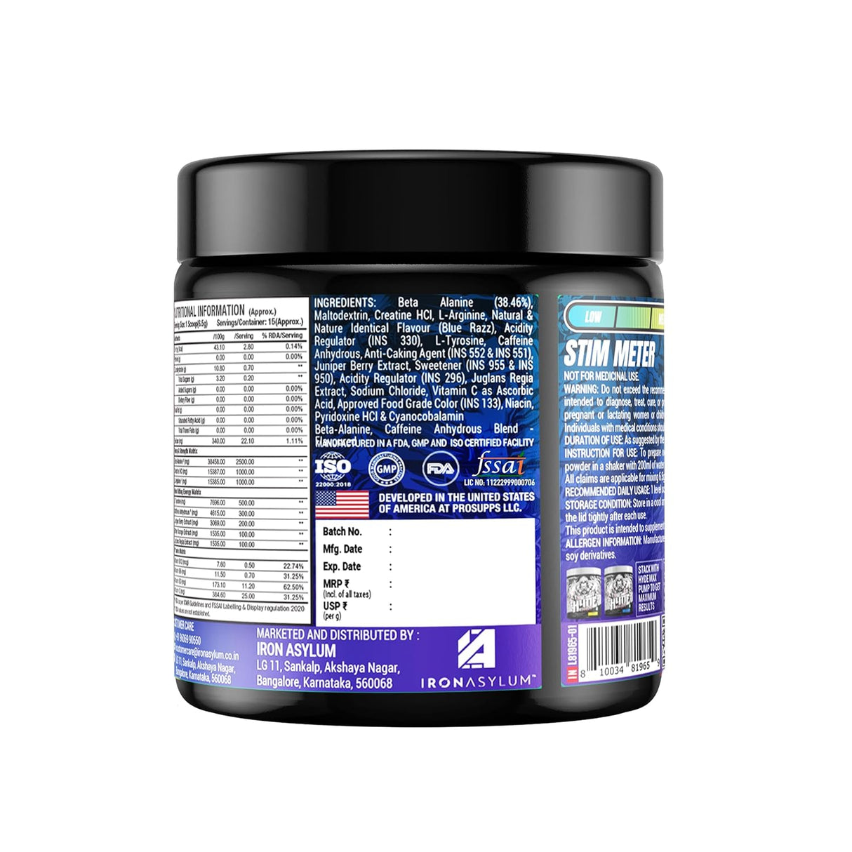 ProSupps HYDE XTREME Pre Workout - 15 Servings
