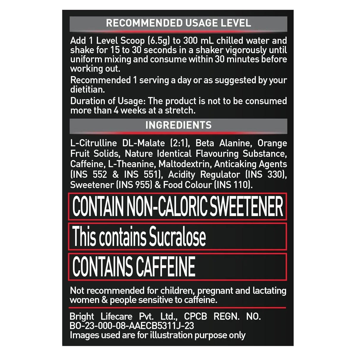 MuscleBlaze PRE Workout 200 Xtreme, 100 g - 15 Servings