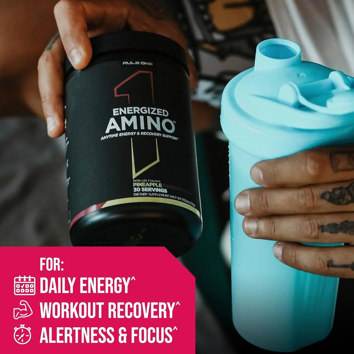 RULE1 Energized Amino, 30 Servings