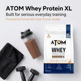 AS-IT-IS ATOM Whey Protein XL 1kg | Whey Protein with DigeZyme® & Fermented Yeast Protein