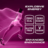 Applied Nutrition ABE Pre-Workout RTD | Sugar-Free Carbonated Drink | 330ml x 12