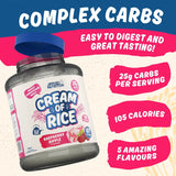 Applied Nutrition Cream of Rice | 25g Carbs | 2kg (67 Servings)