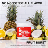RAW Essential Pre-Workout Powder | Caffeine, L-Citrulline, L-Tyrosine & Beta-Alanine