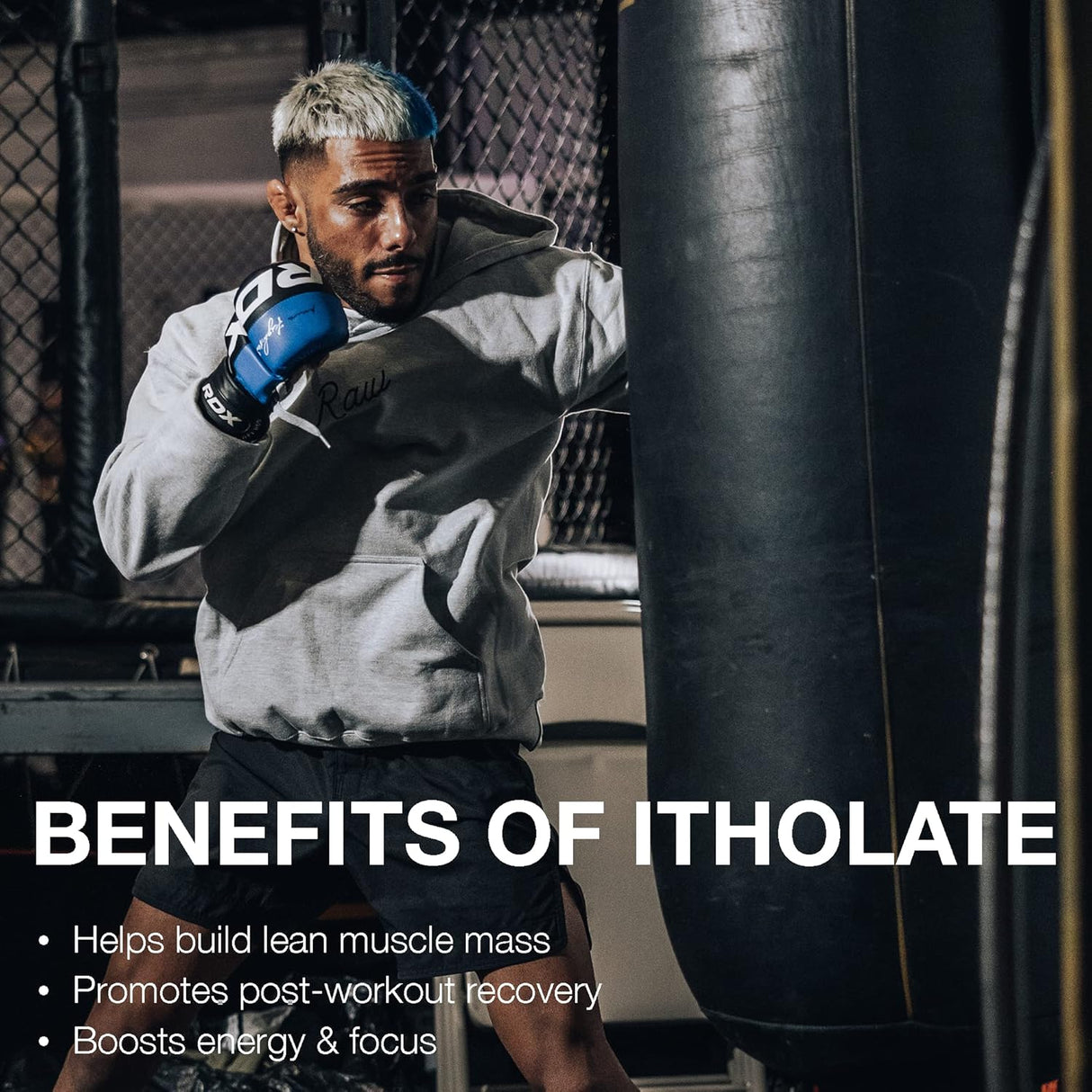 RAW Essential CBUM Itholate Whey Isolate Protein 25 Servings | Grass-Fed Whey Protein Isolate