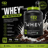 PR Supplements Larry Wheels Whey Protein Powder 2.38kg | Whey Protein Supplement