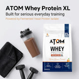 AS-IT-IS ATOM Whey Protein XL 1kg | Whey Protein with DigeZyme® & Fermented Yeast Protein
