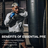 RAW Essential Pre-Workout Powder | Caffeine, L-Citrulline, L-Tyrosine & Beta-Alanine