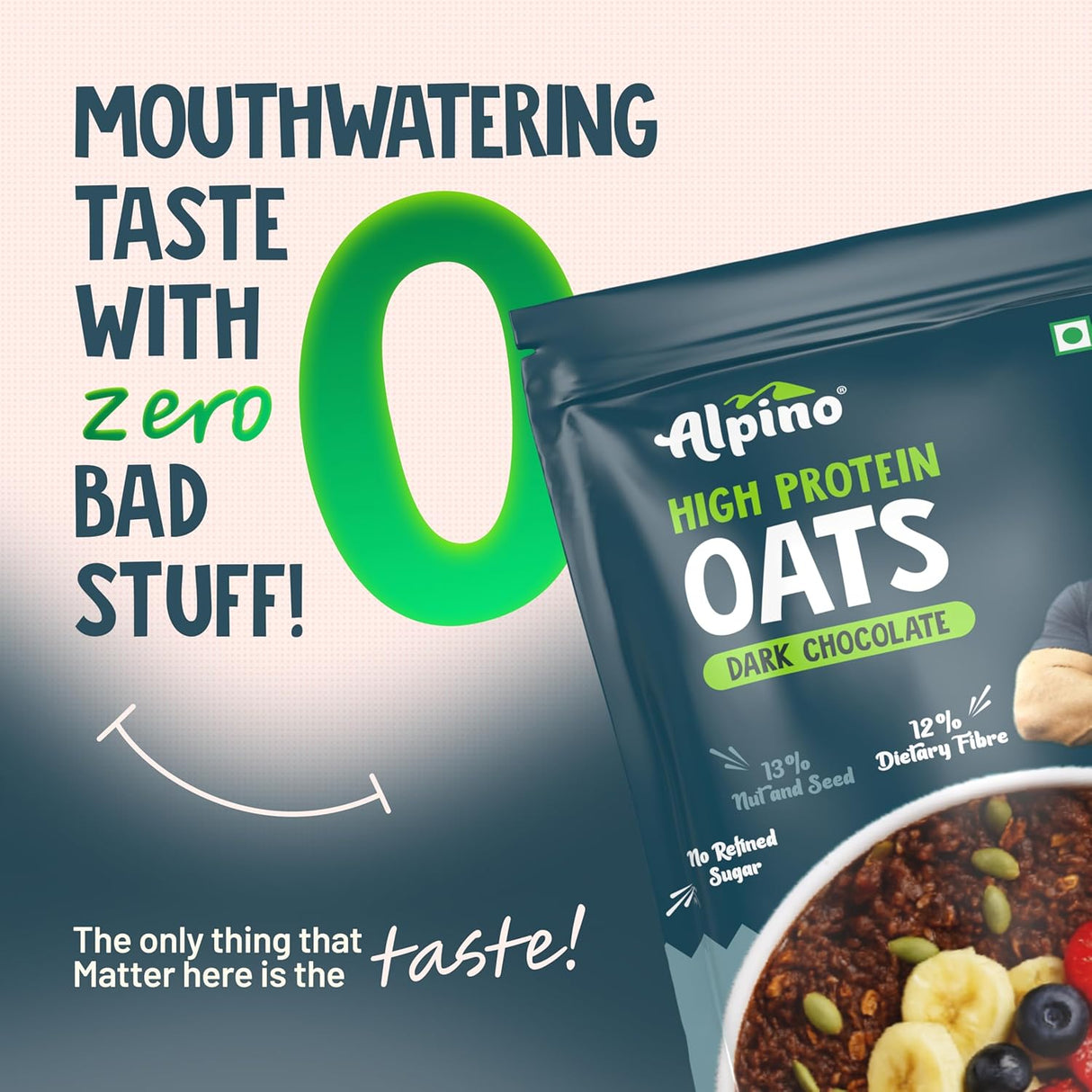 Alpino High Protein Super Oats - 1 Kg