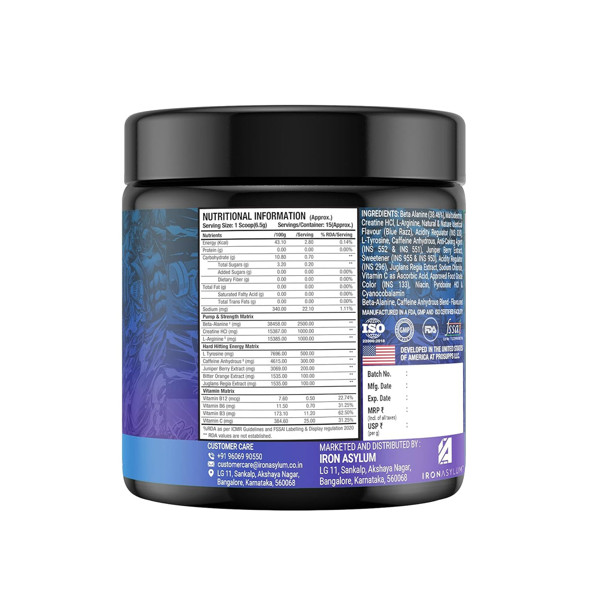 ProSupps HYDE XTREME Pre Workout - 15 Servings