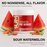 RAW Essential Pre-Workout Powder | Caffeine, L-Citrulline, L-Tyrosine & Beta-Alanine