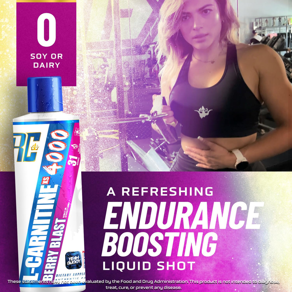 Ronnie Coleman Signature Series L-Carnitine XS 4000mg Liquid, 465ml