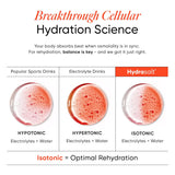 Wellbeing Nutrition HydraSalt Electrolyte Drink with Zero Added Sugar | 5 Electrolytes & 3 Vitamins for Instant Hydration, Energy, Performance & Recovery | 90g, Pack of 15
