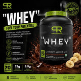 PR Supplements Larry Wheels Whey Protein Powder 2.38kg | Whey Protein Supplement