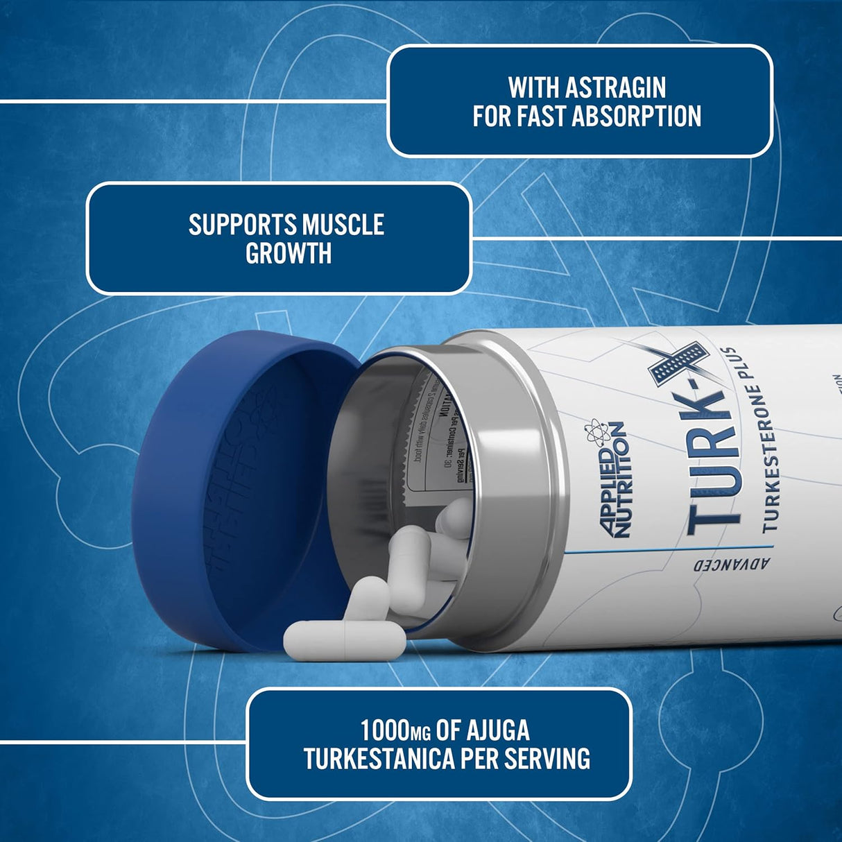 Applied Nutrition Turk-X Turkesterone Plus | 60 Capsules (30 Servings)