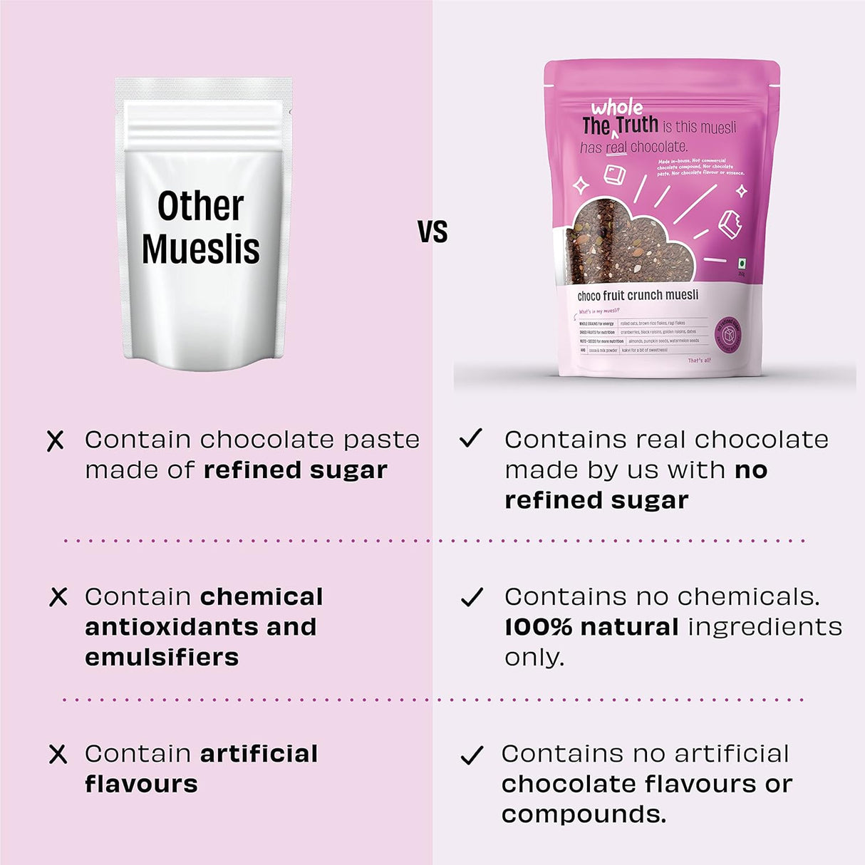 The Whole Truth Crunchy Breakfast Muesli - 350g