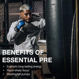 RAW Essential Pre-Workout Powder | Caffeine, L-Citrulline, L-Tyrosine & Beta-Alanine