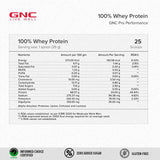 GNC Pro Performance 100% Whey Protein 2 Lbs + Nutristar Micronized CREA Gold Creatine Monohydrate 250g (83 Servings) - Lean Muscle Starter Stack