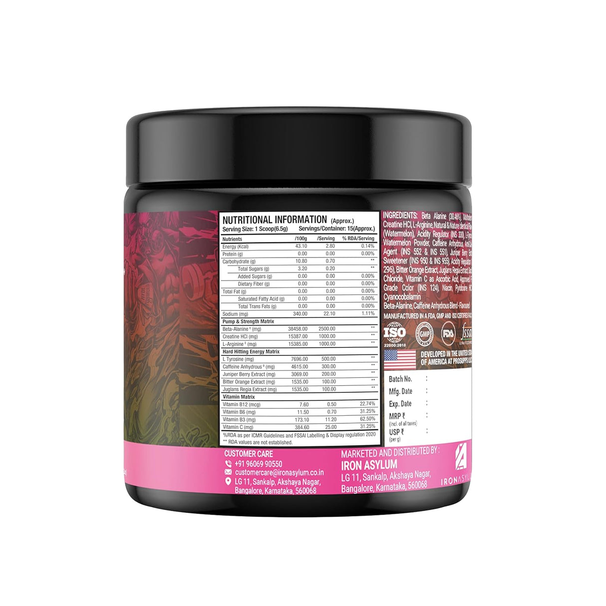 ProSupps HYDE XTREME Pre Workout - 15 Servings