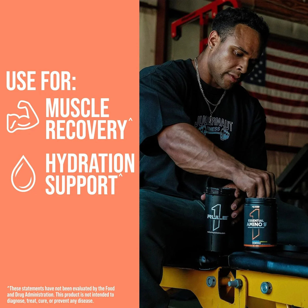 RULE1 Essential Amino 9 Recovery & Hydration Support - 30 Servings