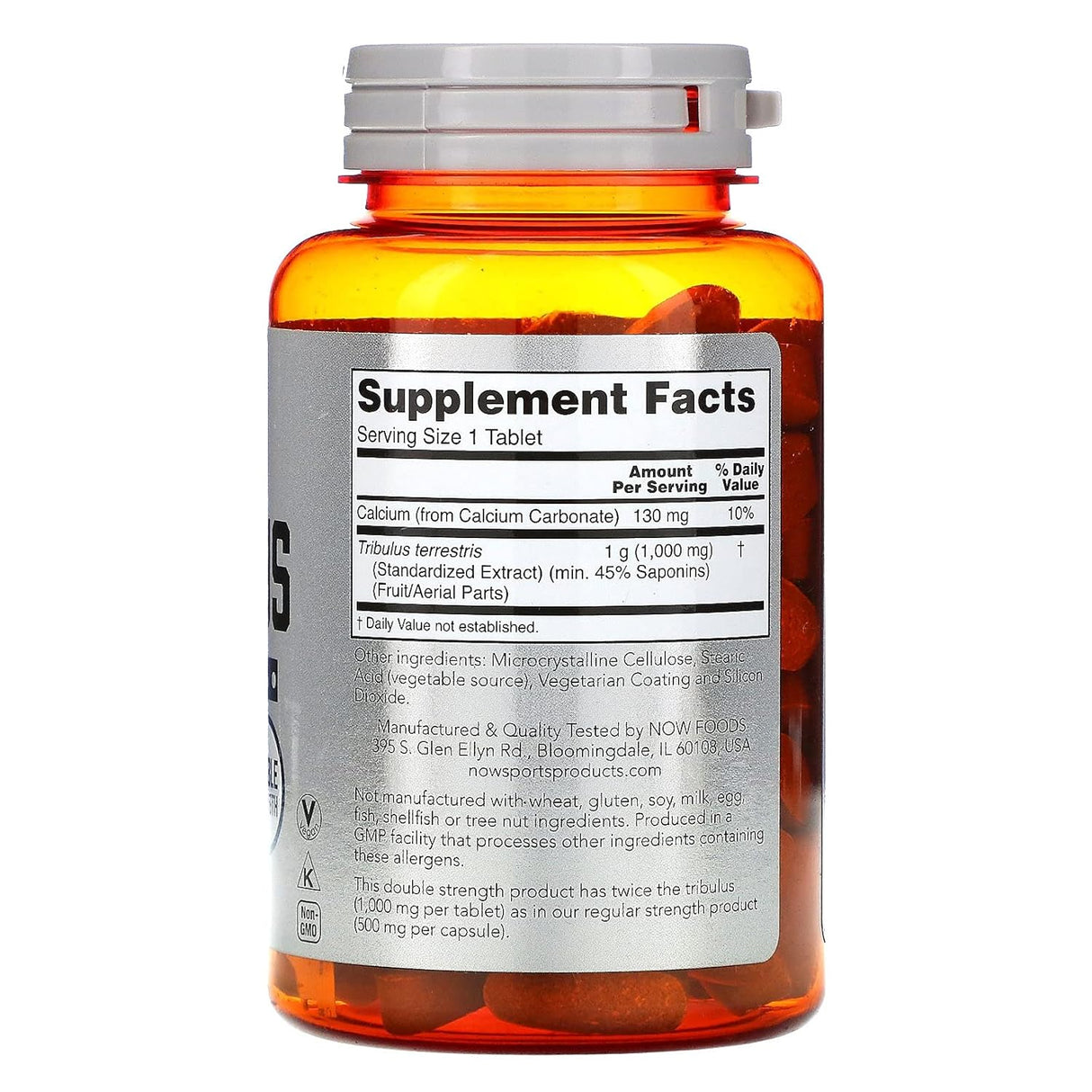 NOW Sports Tribulus Formula 1000mg | 90 Tablets