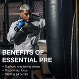 RAW Essential Pre-Workout Powder | Caffeine, L-Citrulline, L-Tyrosine & Beta-Alanine