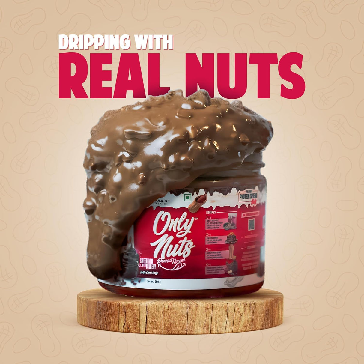 Doctor's Choice Only Nuts Peanut Spread - 750 gm
