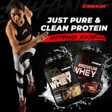 Enhanced Labs Premium Whey Protein 2kg | 24g Protein Per Scoop | 60 Servings | Digestive Enzymes