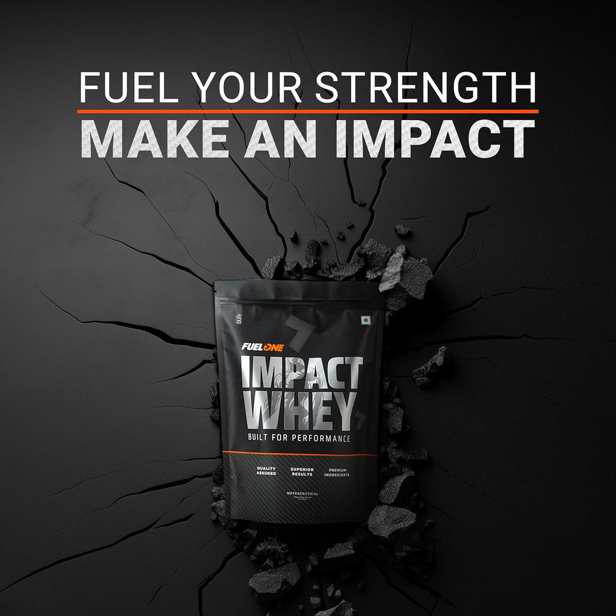 Fuel One Impact Whey Protein, 1 kg (2.2 lb)