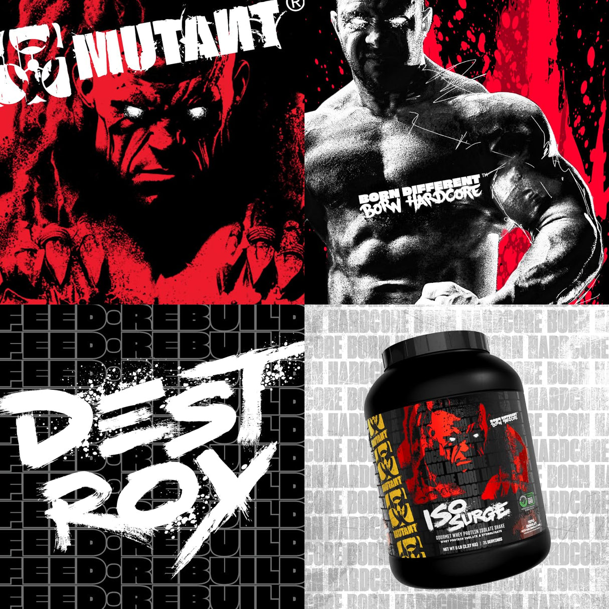 Mutant Iso Surge - 727 Gm ( 1.6 Lbs)