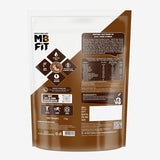 MuscleBlaze Fit Protein Oats Dark Chocolate 1kg | High Protein Breakfast Cereal