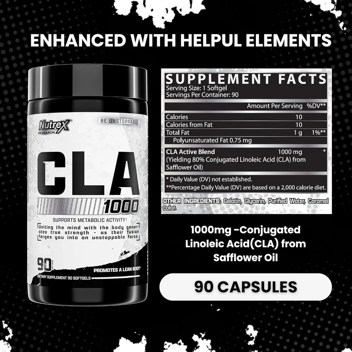 Nutrex CLA 1000, 90 Softgels